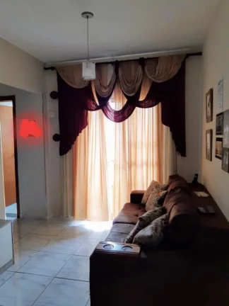 Imagem Apartamento disponível, com 02 dormitórios, sala de visita com sacada telada, banheiro social com ...