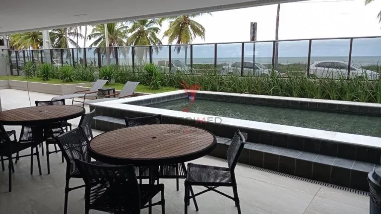 Imagem Vende-se apartamento na beira mar do Cabo Branco, varanda vista mar, 2 vagas de garagem