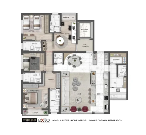 Imagem Upper East Perdizes - Upper East Perdizes