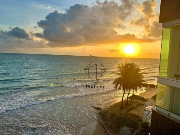 Imagem Apartamento de porteira fechada com varanda/sacada e vista definitiva para o mar no Bessa - .AP2392