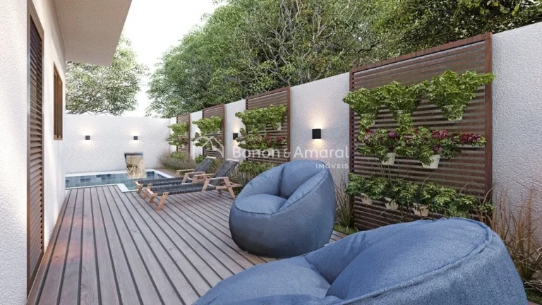 Imagem Linda casa térrea em construção à venda no renomado Condomínio Dolce Vita, em Paulínia! Locali...