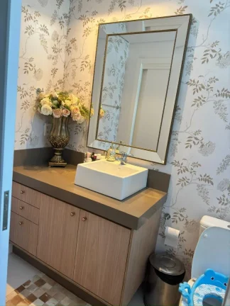 Imagem Apartamento com 3 suítes, mobiliado, no condomínio frente mar mais completo no bairro Gravatá em Navegantes a venda com a Imobiliária Adriano Carpes.