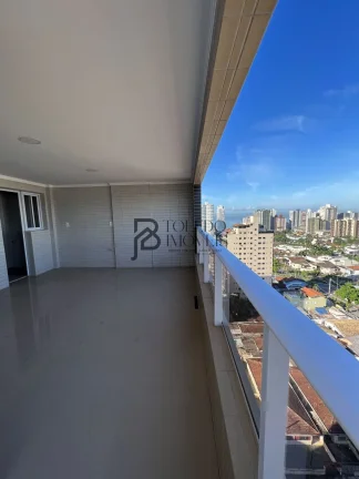 Apartamento 03 suítes e 03 vagas privativas - Canto do Forte em Praia Grande
