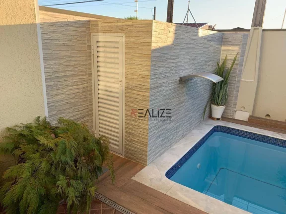 Imagem Casa com piscina e 3 dormitórios à venda, 139 m² por R$ 1.010.000 - Jardim Olinda - Indaiatuba/SP