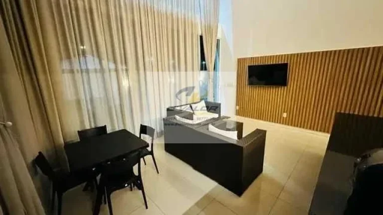 Imagem Vendo casa em condomínio fechado, com 250m², sala para 3 ambientes, 3 suítes, escritório e 4 vagas