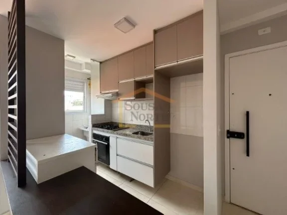 Imagem Apartamento com 50 m² de área total e construída, composto por 2 dormitórios, 1 banheiro. Imóve...