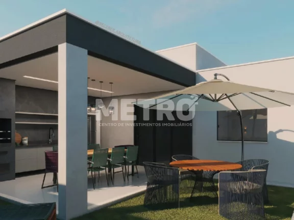 Imagem Casa á venda no Eco Spa, 4 suítes, Piscina, Área gourmet com churrasqueira