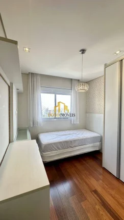 Imagem Apto venda 3 dorm vista livre mobiliado, 123m Cond Domo Life Centro SBC SP