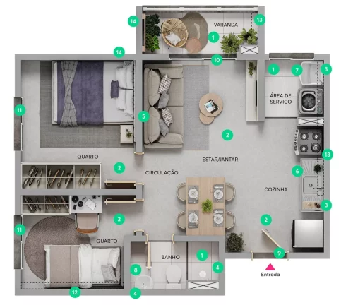 Imagem APARTAMENTO RESIDENCIAL em São Paulo - SP, Vila Cosmopolita