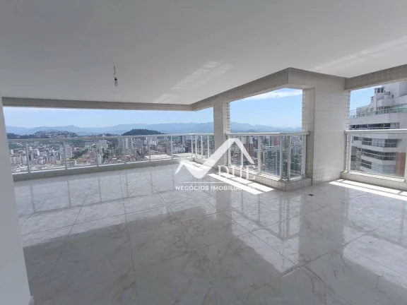 Imagem Cobertura com 3 dormitórios à venda, 343 m² por R$ 4.230.000,00 - Gonzaga - Santos/SP