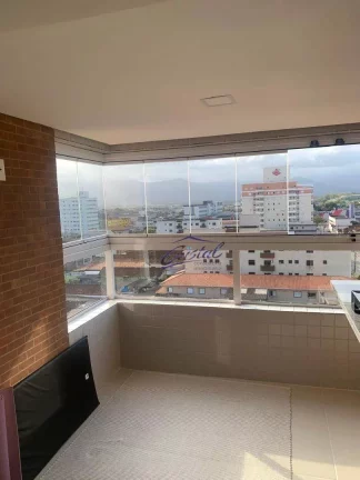 Imagem Apartamento com 1 dormitório à venda, 48 m² por R$ 360.000,00 - Guilhermina - Praia Grande/SP