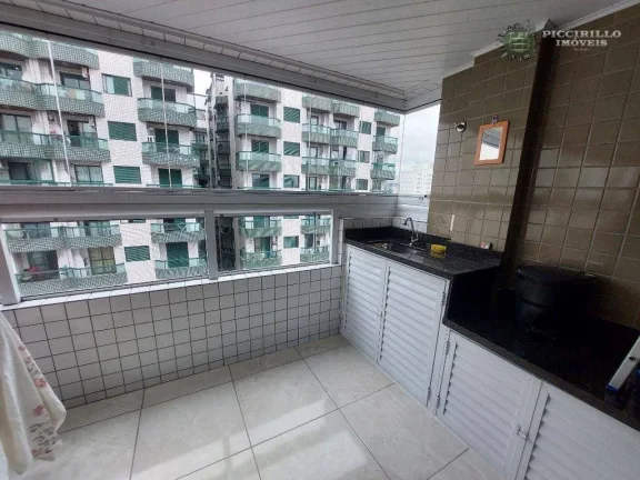 Imagem Apartamento com 2 dormitórios à venda, 70 m² por R$ 490.000,00 - Vila Guilhermina - Praia Grande/SP