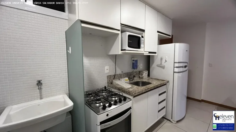 Imagem Apartamento à venda na Barra, Expresso 2222, 1 Quarto, Porteira Fechada, Vista Cristo e Piscina no Roof Top euma vaga
