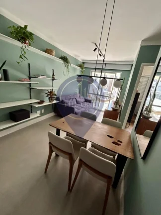 Imagem Apartamento à venda em Cerqueira César, São Paulo-SP: Mobiliado com 2 quartos, 2 salas, 1 banheiro, 1 vaga de garagem, 52m² de área.
