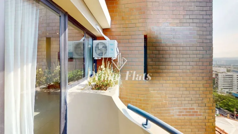 Imagem Flat disponível para locação no Le Bougainville, com 42m², 1 dormitório e 1 vaga de garagem