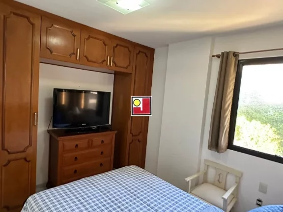 Imagem Vendo 3Q(1S), frontal mar, 110m², sol nascente, andar médio, indevassável, churrasqueira, piscina, sauna, ônibus, clube, tênis, squash, skate, pier