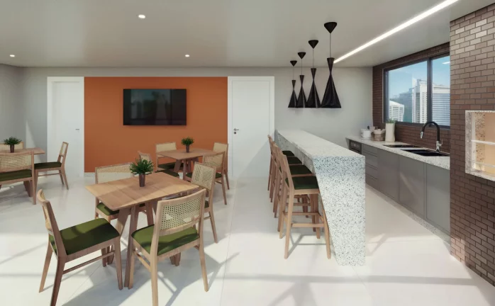 Imagem Studio à venda no São Francisco | 1 quarto, 35m², vaga de garagem – Now Residence, entrega jun/2026