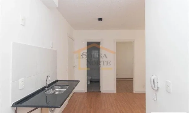 Imagem Apartamento, 2 dormitórios, 1 banheiro, sem sacada, sala integrada com cozinha. Imóvel novo.
SEM V...