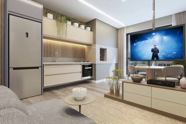 Imagem Apartamento com 2 Quartos à Venda, 59 m² em Canto Da Praia - Itapema