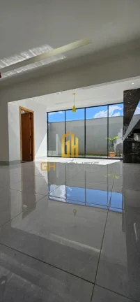 Imagem Casa com 3 quartos no Residencial Solar Central Park, em terreno com 180m² com 116m² de área cons...