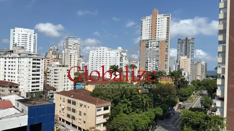 Imagem Apartamento 2 dormitórios com dependência completa e vaga demarcada no Boqueirão em Santos por R$ 690.000,00