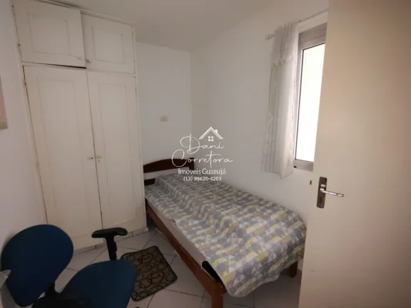 Imagem Apartamento de alto padrão para locação em Guarujá-SP, Pitangueiras - 2 quartos, 1 suite, 2 salas, 3 banheiros, 1 vaga, 122m².