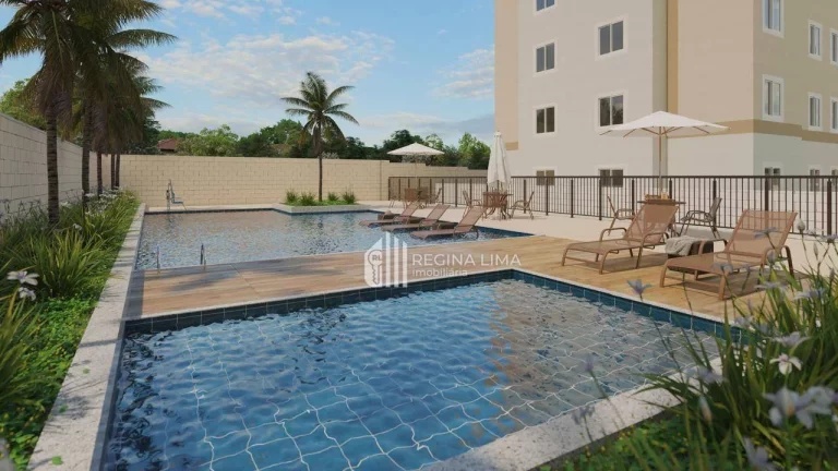 Imagem Apartamento com 2 dormitórios à venda, 43 m² por R$ 222.900 - Parque Piauí - Teresina/PI