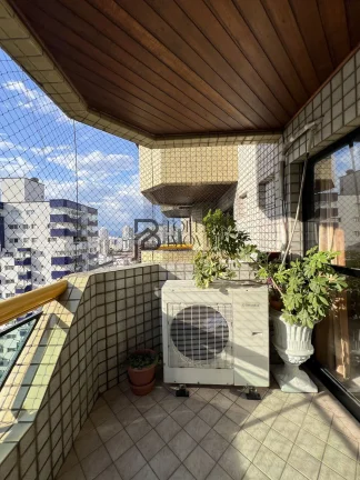 Imagem Apartamento Cobertura, 03 suites com 180m2 e 02 vagas, vista mar, Canto do forte