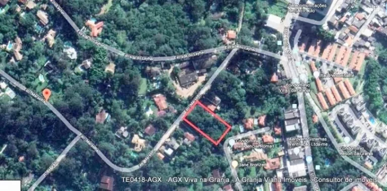 Imagem Terreno à venda, 2334 m² por R$ 890.000 - Granja Viana - Cotia/SP - ZUM