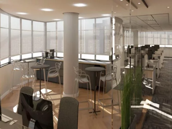 Imagem Laje Comercial de 320 m² para alugar na Rua Sansão Alves dos Santos - Brooklin Novo