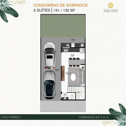 Imagem House Garden Parque Cascavel 3 Suites Ultmas 3 Unidades