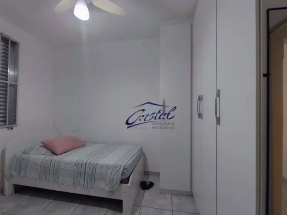 Imagem Apartamento com 1 dormitório à venda, 50 m² por R$ 243.800,00 - Guilhermina - Praia Grande/SP