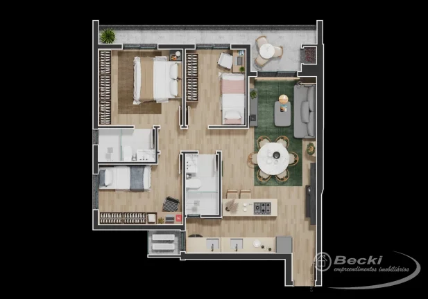 Imagem Apartamento em Anita Garibaldi - Joinville