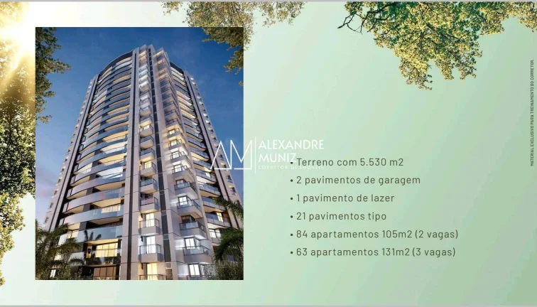 Imagem Platz, lançamento, apartamentos a venda, Cocó, 3 suítes, Fortaleza-CE.