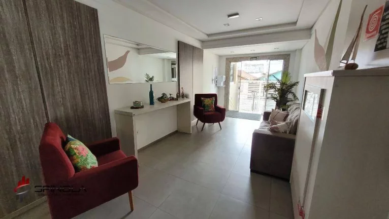 Imagem Apartamento com 1 dormitório à venda, 51 m² por R$ 380.000,00 - Maracanã - Praia Grande/SP