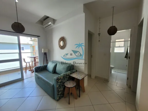 Imagem Apartamento mobiliado com 2 dormitórios e varanda gourmet a venda a 400 metros da orla de Itaguá em Ubatuba.