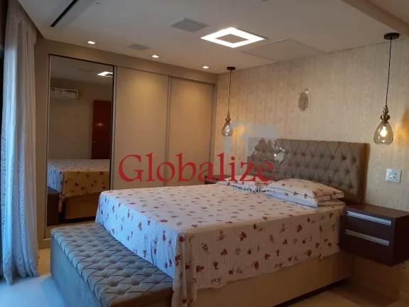 Imagem Lindo apartamento mobiliado com planejados 3 dormitórios sendo 2 suítes localizado no bairro do Campo Grande em Santos (SP) por R$.1.950.000,00