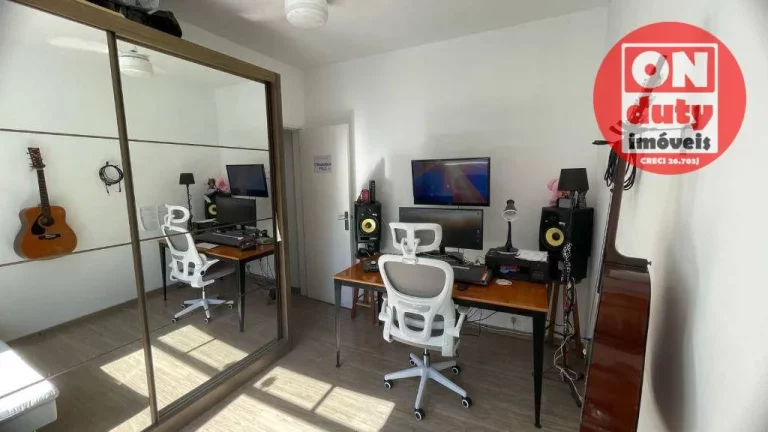 Imagem Apartamento à venda, 60 m² por R$ 455.000,00 - Embaré - Santos/SP