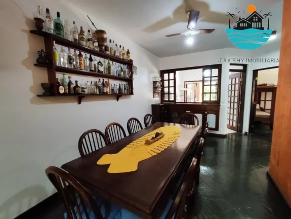 Imagem Casas para Alugar em Juquehy, 550 metros da praia, piscina, churrasqueira, 04 dormitórios, Max 16 pessoas | Juquehy Imobiliária