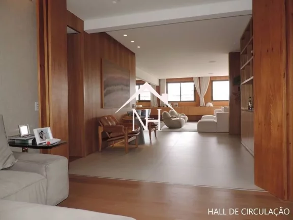 Imagem Cobertura de 352m c/4 suítes,4 vagas,Piscina Aquecida,Piscina c/Bar,Salão Cabeleireiro,Pilates,Brinquedoteca,Quadra,Sauna,Espaço gourmet, Mercado, Spa
