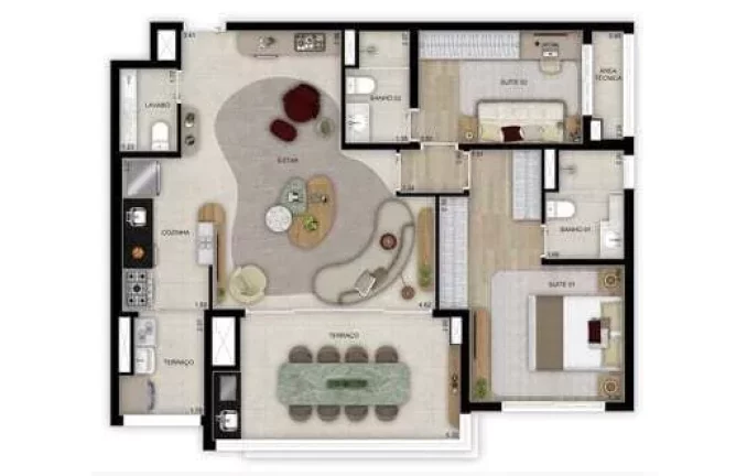 Imagem Grand High Residences Alto da Boa Vista