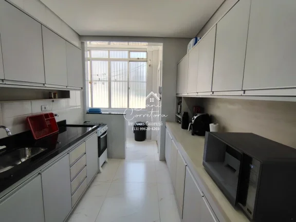 Imagem Imperdível! Apartamento de luxo à venda em Guarujá-SP, Pitangueiras. 3 quartos, 3 suítes, 2 salas, 5 banheiros, 2 vagas, 180m².