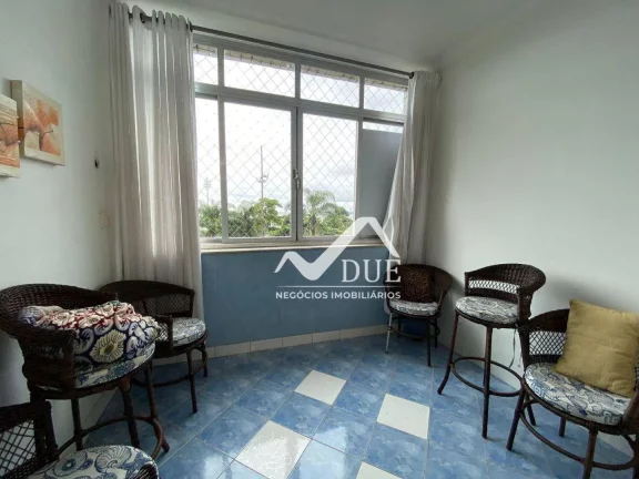 Imagem Apartamento com 2 dormitórios , na orla, frente mar com 1 vaga de garagem box privativa à venda, 121 m² por R$ 1.200.000 - Aparecida - Santos/SP