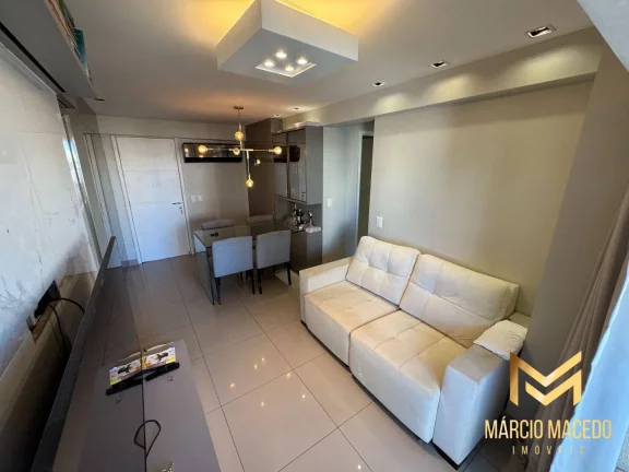 Imagem Apartamento com 2 dormitórios à venda, 74 m² por R$ 715.000,00 - Engenheiro Luciano Cavalcante - Fortaleza/CE