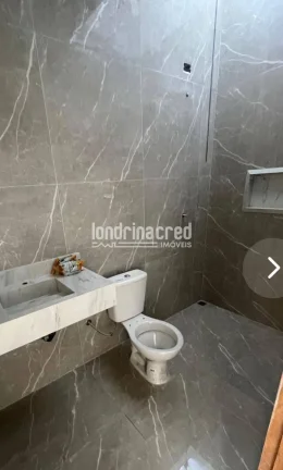 Imagem Casa à venda no Jardim Europa em Cambé com 3 quartos, 2 vagas de garagem, 74m² de área útil e aceita financiamento bancário