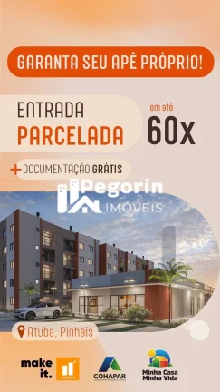 Imagem Apartamento à venda em Pinhais, Atuba, com 2 quartos, 44,16m²