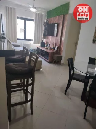Imagem Apartamento com 2 quartos à venda, 64 m² por R$ 370.000 - Jardim Três Marias - Guarujá/SP