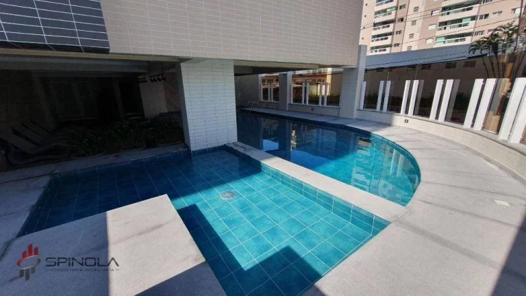 Imagem Apartamento com 3 dormitórios à venda, 104 m² por R$ 900.000,00 - Canto do Forte - Praia Grande/SP