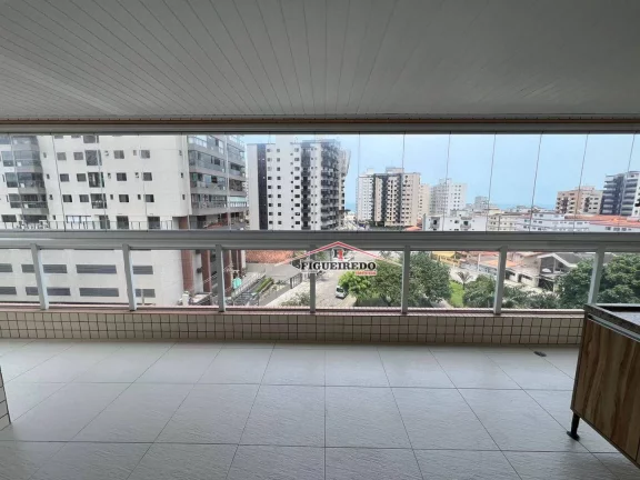 Imagem Apartamento à venda, 122 m² por R$ 1.390.000,00 - Vila Guilhermina - Praia Grande/SP