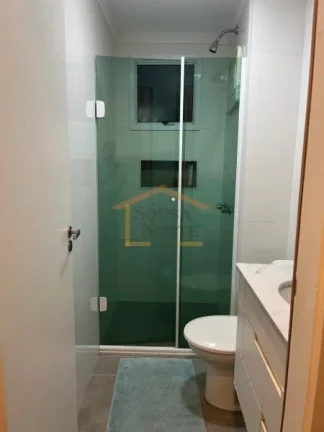 Imagem Apartamento 2 dormitórios, sendo 1 suíte, sala 2 ambientes, sacada, cozinha planejada, área de se...